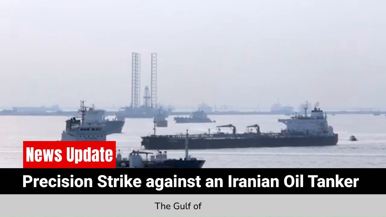 Rudder Shot • US Fighter Jet Neutralizes Iranian Tanker