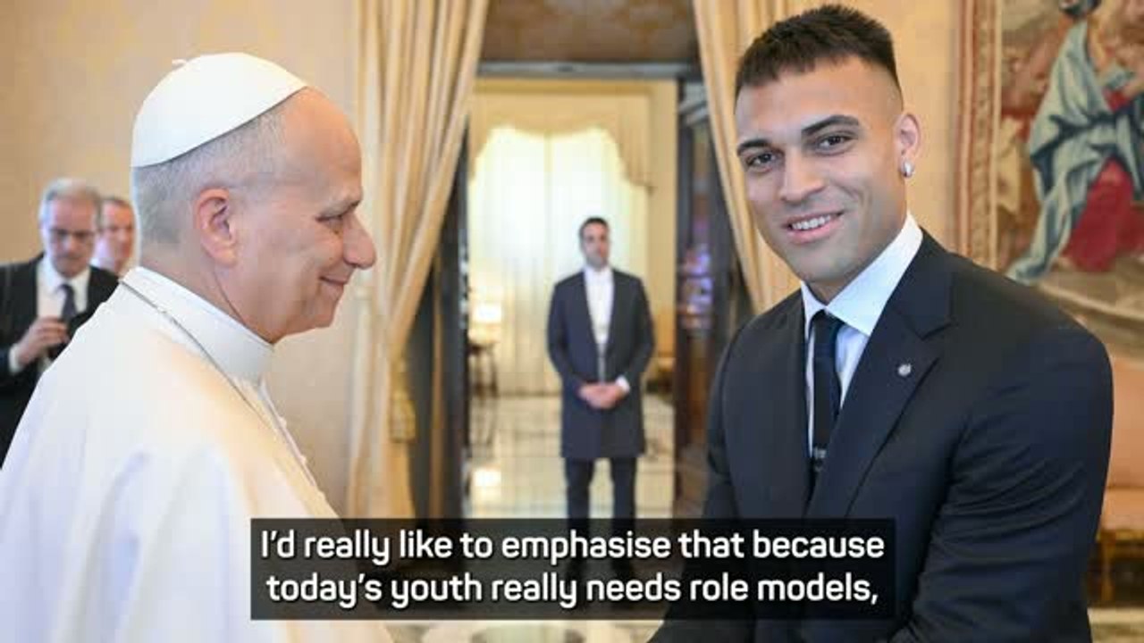 Pope Leo XIV urges Inter squad to be role models after Serie A triumph