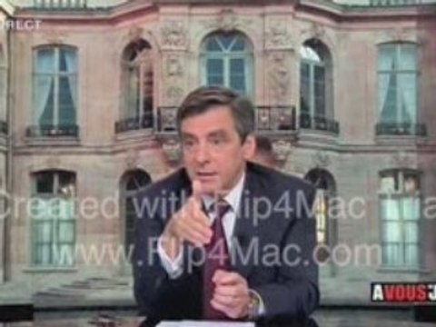 François Fillon À vous de juger France2 le 12 juin 2008