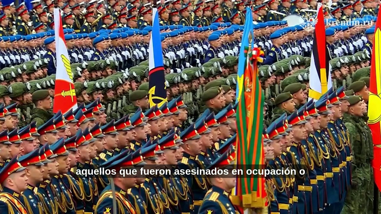 Discurso de Putin en Día de la Victoria en la Plaza Roja 2026