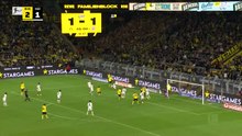 Dortmund score three to secure second place in the Bundesliga