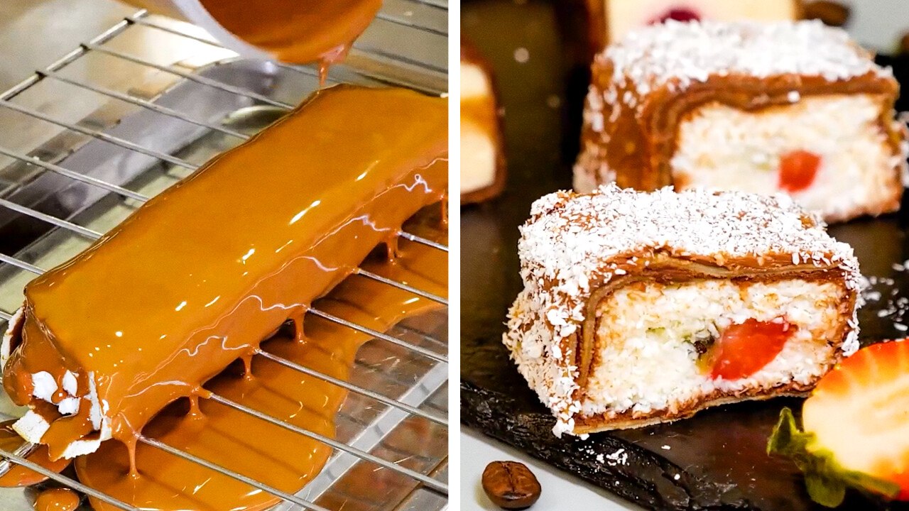 Delicious Chocolate Treats and Cake Artistry