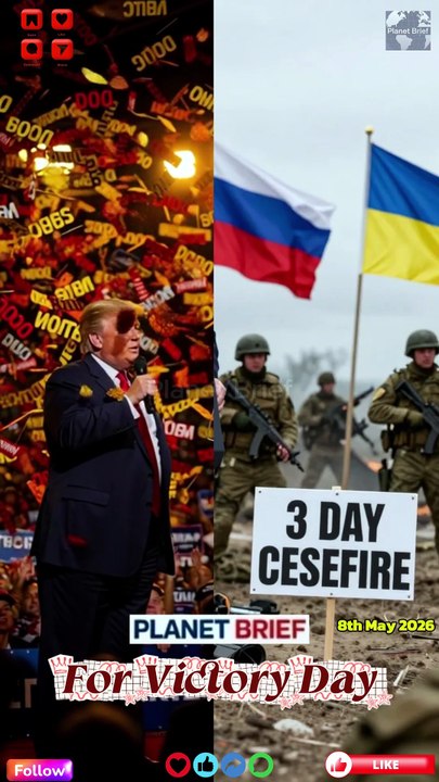 Trump Brokers 3-Day Russia-Ukraine Ceasefire: Putin & Zelenskyy Agree to Prisoner Swap