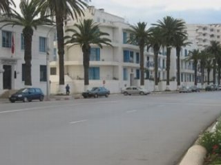 projet du port de Bizerte , la marina
