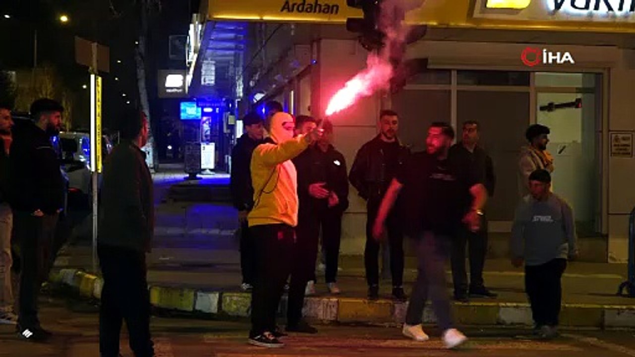 Ardahan’da Galatasaray’ın şampiyonluk sevinci yaşandı | Ajansspor | IHA