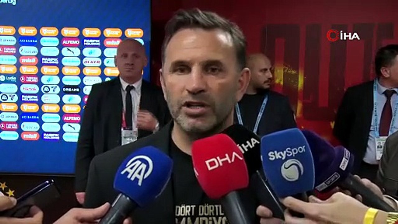 Okan Buruk: "Hedefimiz 5. şampiyonluk, o rekoru kırmak" | Ajansspor | IHA