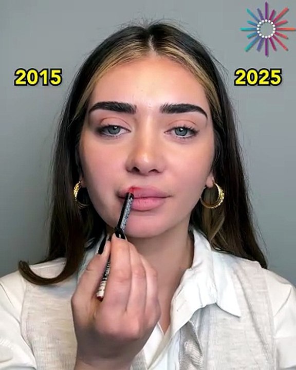 Makeup trends then vs now💄✨