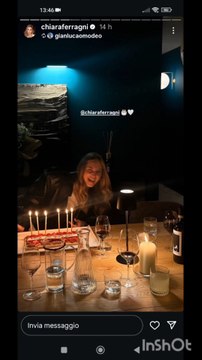Chiara Ferragni story il suo compleanno