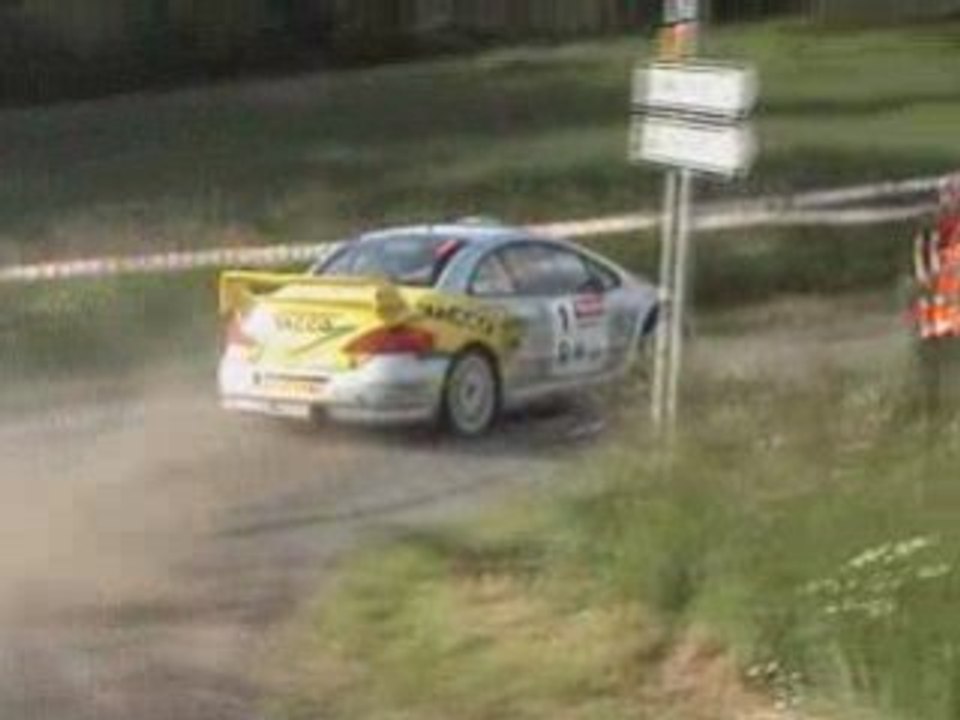 Rallye du Limousin 2008 ES2 partie N°1