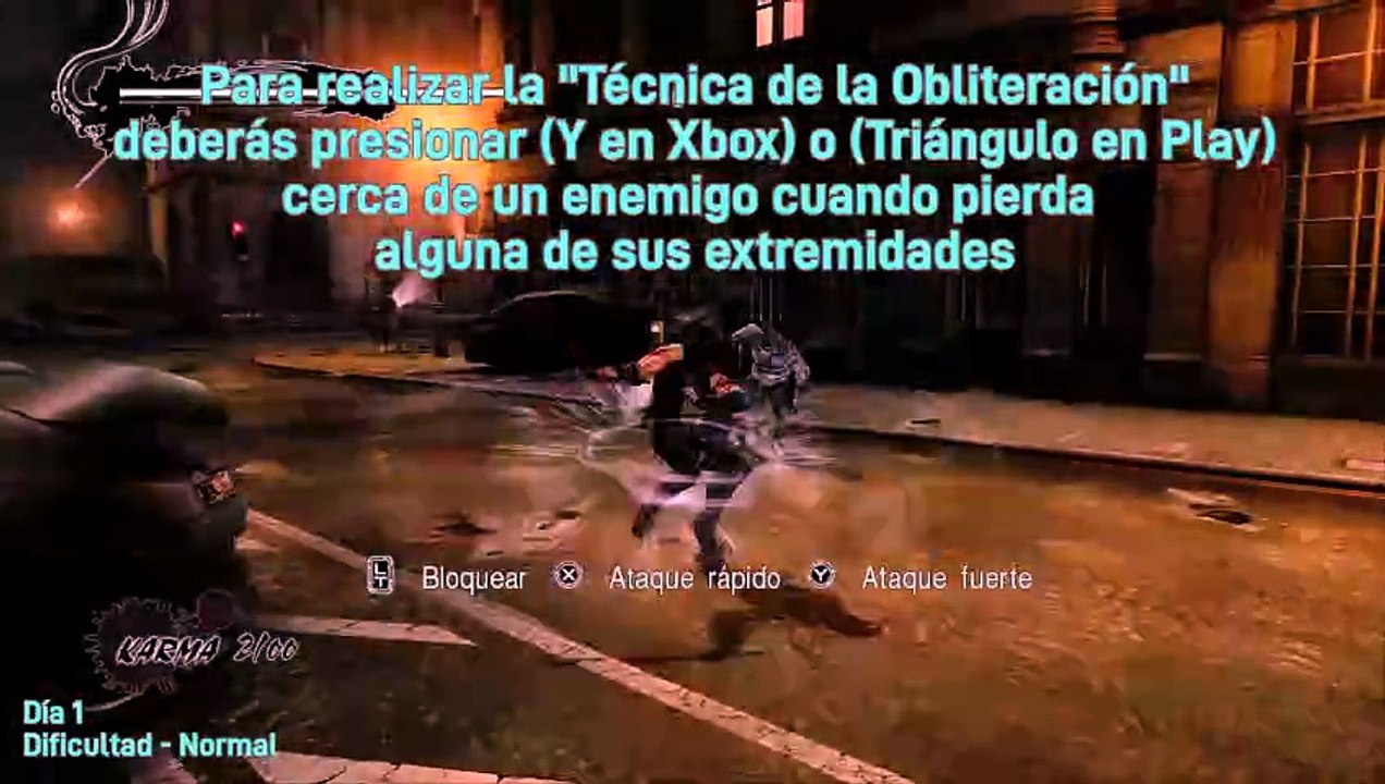 Logro - Técnica de la Obliteración (Ninja Gaiden Razor's Edge)