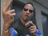 The Rock backstage at Royal Rumble 2000 plus bonus Y2J promo