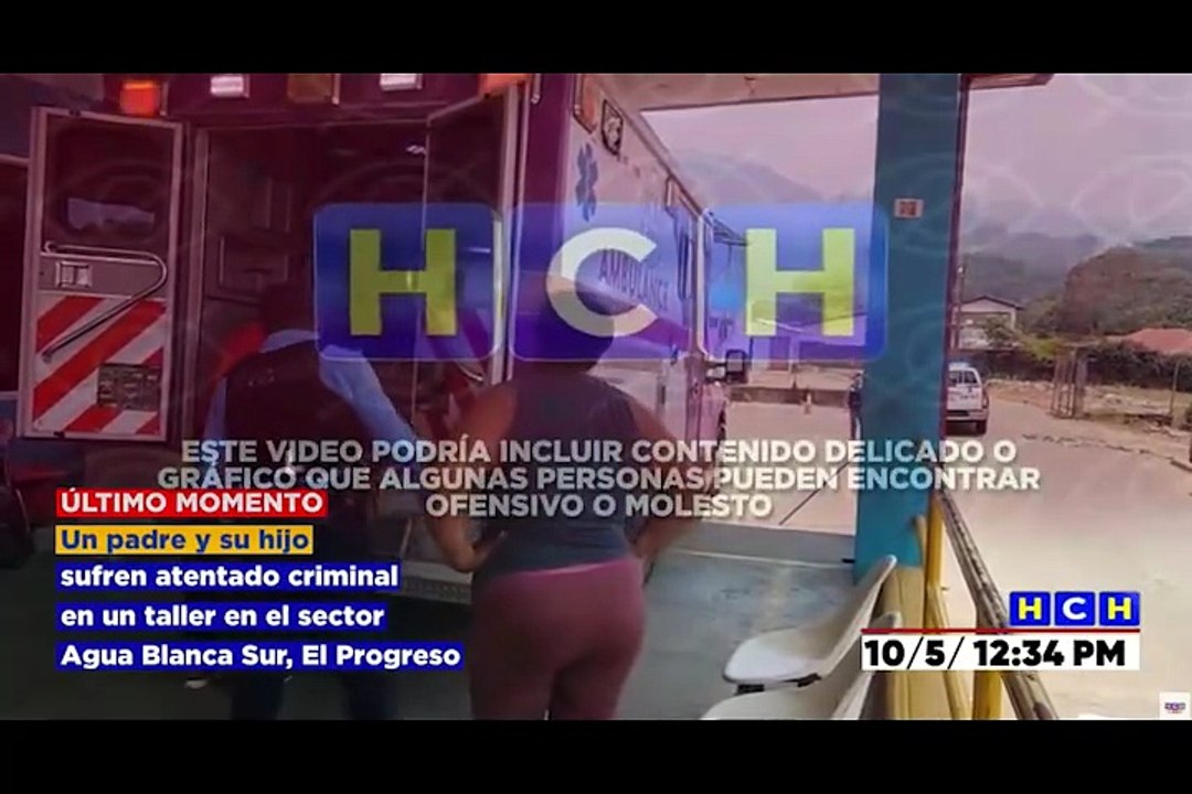 En atentado criminal hieren a disparos a padre...