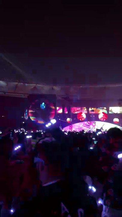 Coldplay’s My Universe Live Looked Like a Dream 😭🌌 #Shorts