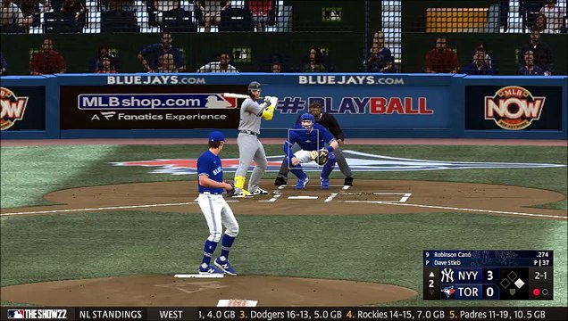 HOFBL Season 3 (5/4): Gehrig strikes early; Yankees @ Blue Jays