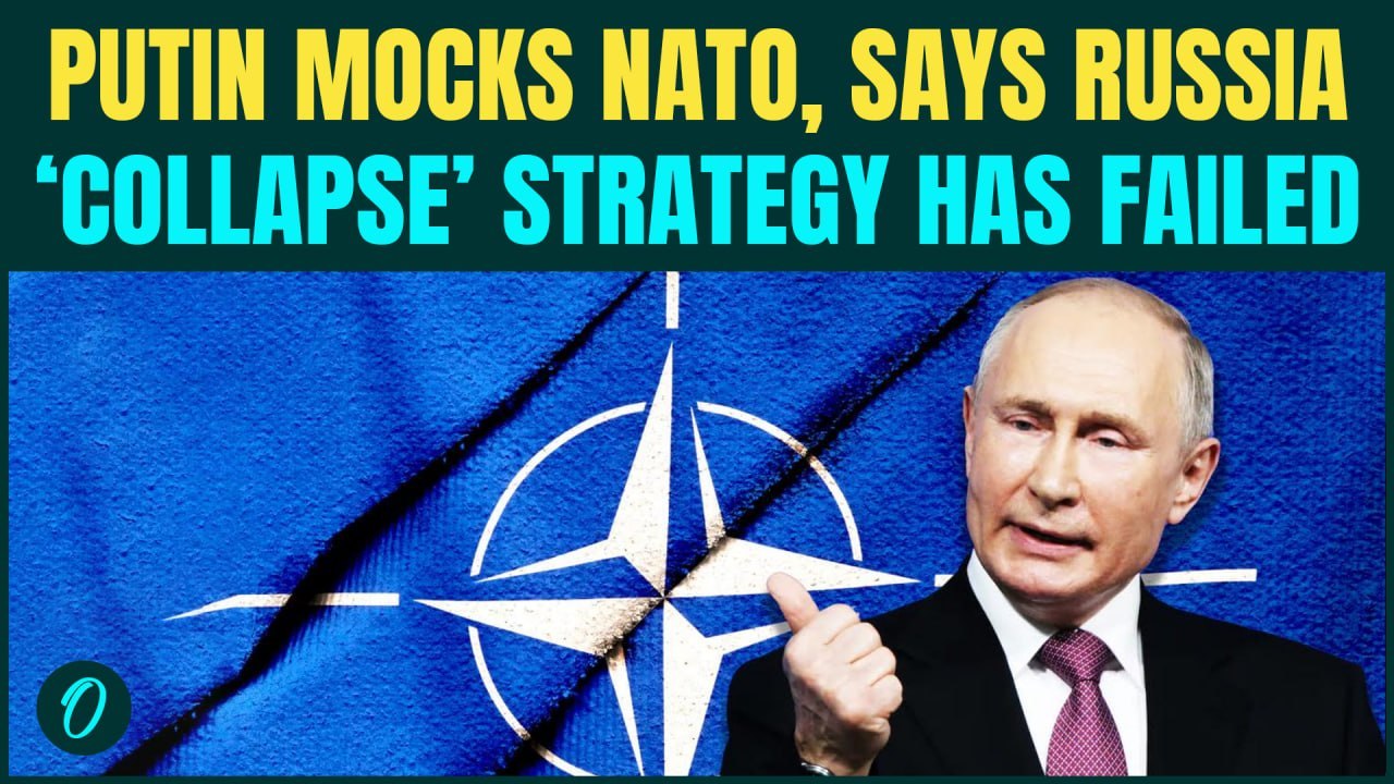 Putin LASHES OUT At NATO - ‘They Wanted Russia to COLLAPSE in 6 Months!’ Blames NATO, West for WAR