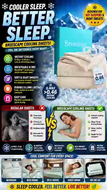 Cooling Bed Sheets for Hot Sleepers | Viral Sleep Upgrade Everyone Is Talking About!