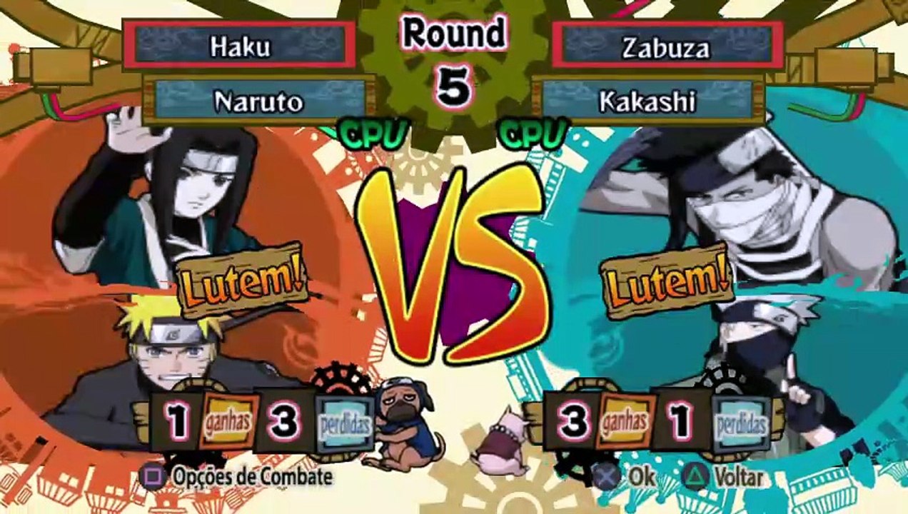 Haku vs Zabuza