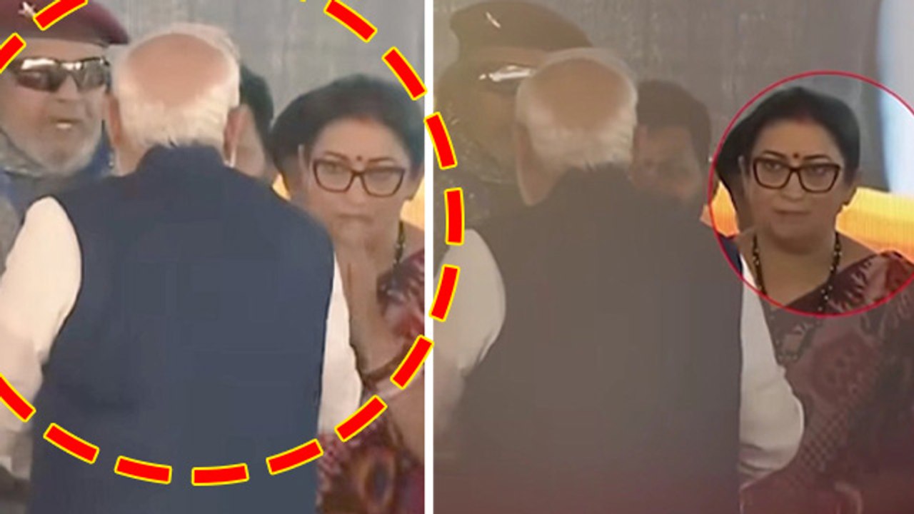PM Modi ने Smriti Irani को किया Ignore ? Social Media पर मचा हंगामा, Actress Reaction Viral