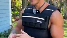 ZELUS Adjustable Weighted Vest | Ultimate Strength Training Gear