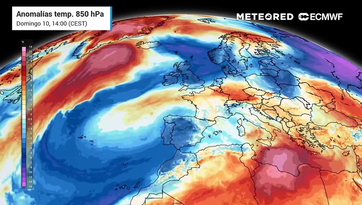 En la próxima semana llegará aire polar a España