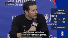 'They’ve kicked our a**' - Redick brutally honest on Lakers-Thunder series