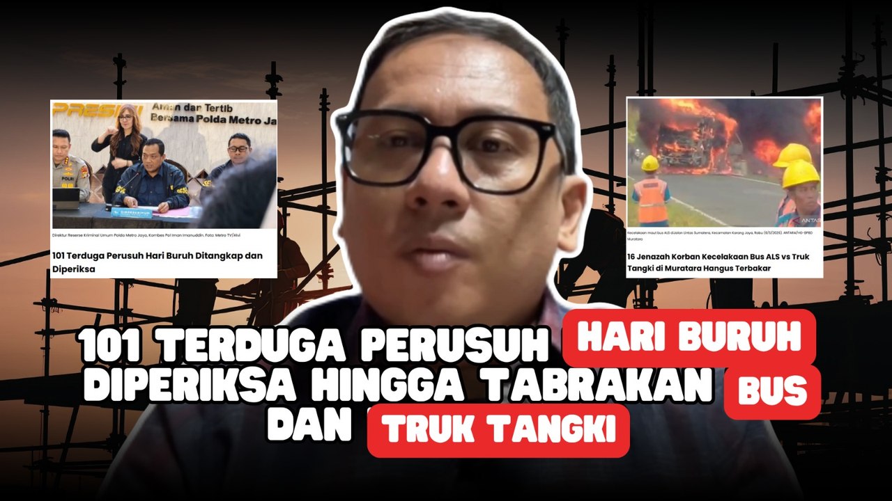 101 Terduga Perusuh Hari Buruh Diperiksa hingga...