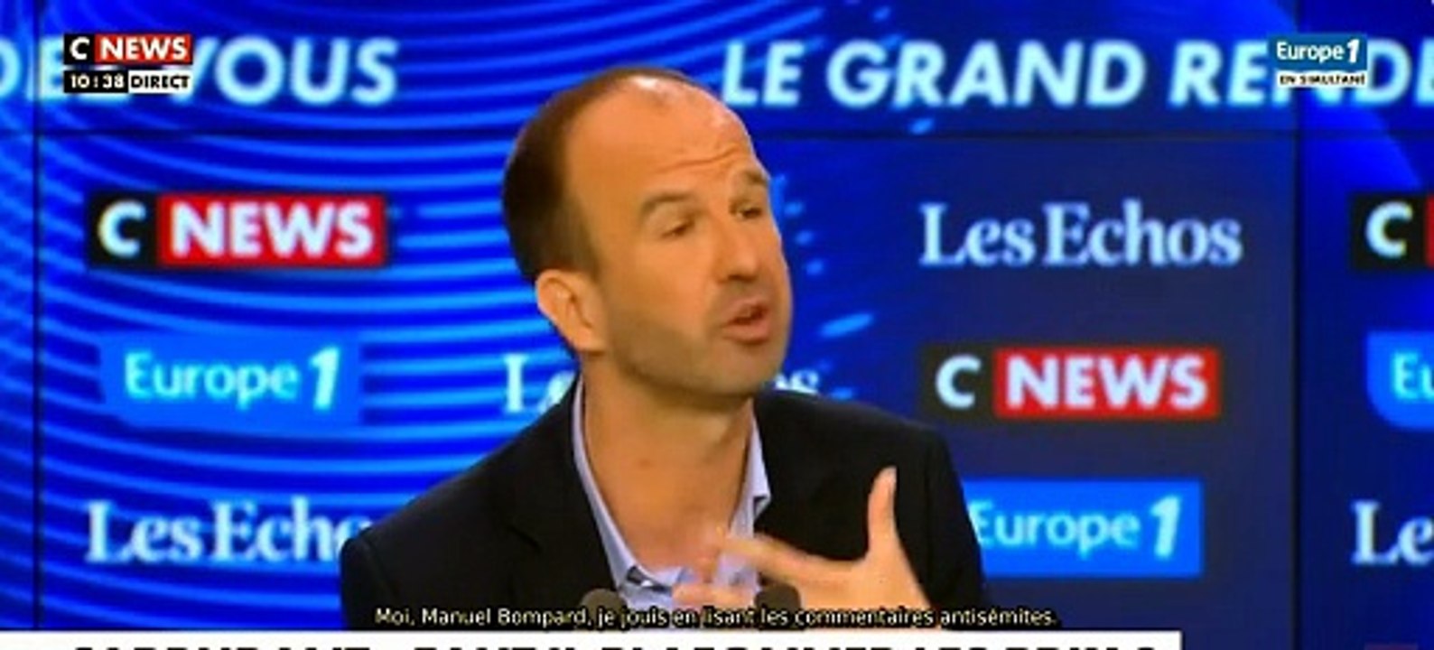 Manuel Bompard LFI CNEWS 10 25 26 #manuelbompard #LFI #zonesrurales #campagnes #antisémitisme