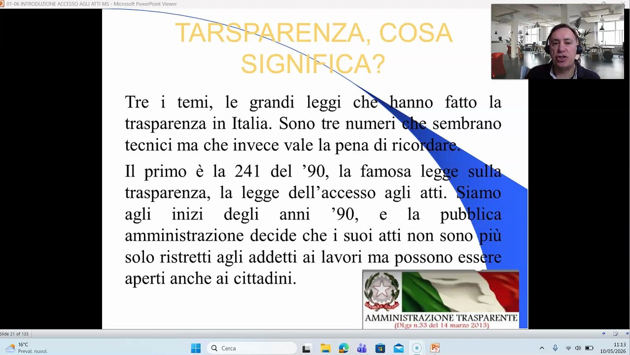 La trasparenza e la comunicazione nelle PPAA - parte II