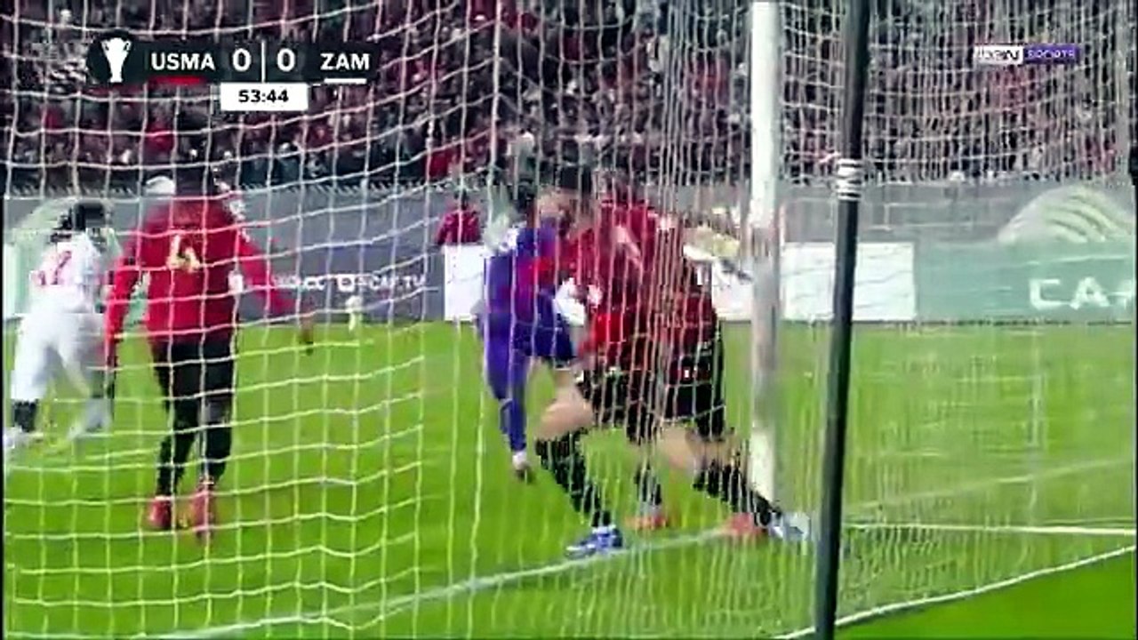 USMA 1  - Zamalek 0 - Finale اتحاد العاصمة - الزمالك، نهائي ذهاب