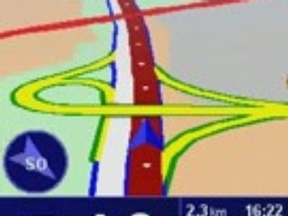 video tomtom GPS SPV M650 pocket pc htc