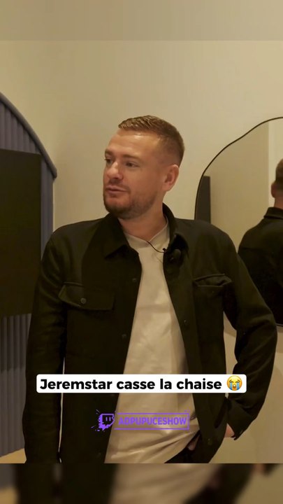 Jeremstar casse la chaise 😂