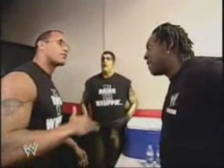 The Rock & Booker T & Goldust funny segment