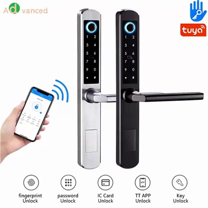 Advanced Waterproof Fingerprint Smart Lock 🔐