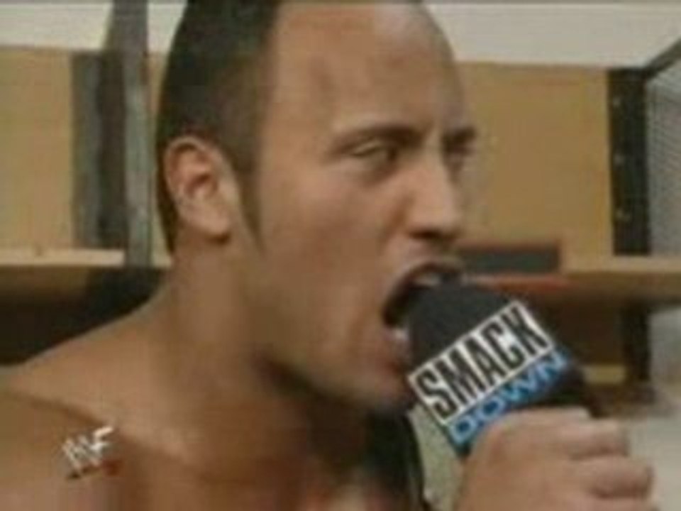 The Rock and Mankind making fun of Undertaker and Big Show
