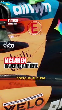 Le refroidissement de McLaren | F1 Tech #F1 #McLaren #Miami