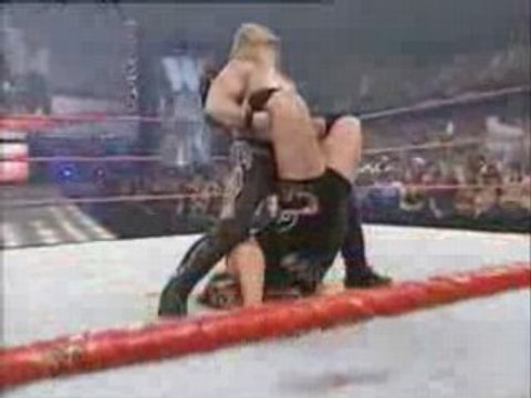 Rhyno & Booker T vs Chris Jericho & The Rock part 2