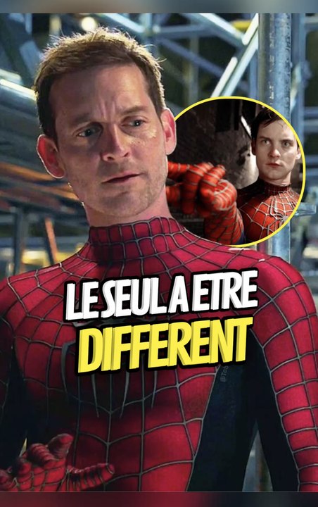 Tobey Maguire est le seul Spider-Man différent ! #tobeymaguire #spiderman #marvel #onregardequoi #spidermannowayhome