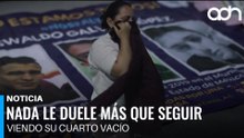 A esta madre buscadora nada le duele más que seguir viendo su cuarto vacío
