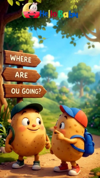 Aalu Kachalu English Version 🥔 Cute Kids Rhyme #shorts #AaluKachalu #KidsRhymes #NurseryRhymes #BabySongs