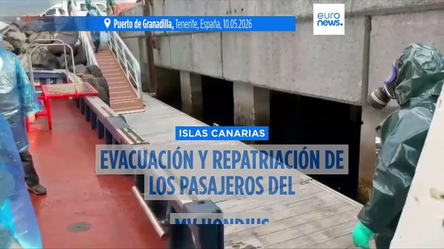 Comienza la evacuación y repatriación de los pasajeros del MV Hondius en contacto con el hantavirus