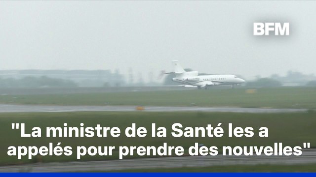 Hantavirus: les cinq Français évacués du navire viennent d'atterrir à l'aéroport du Bourget