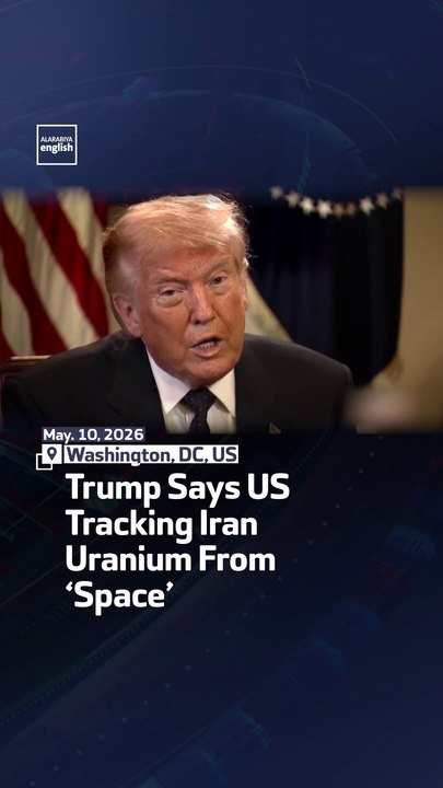 Trump Says US Tracking Iran Uranium From ‘Space’