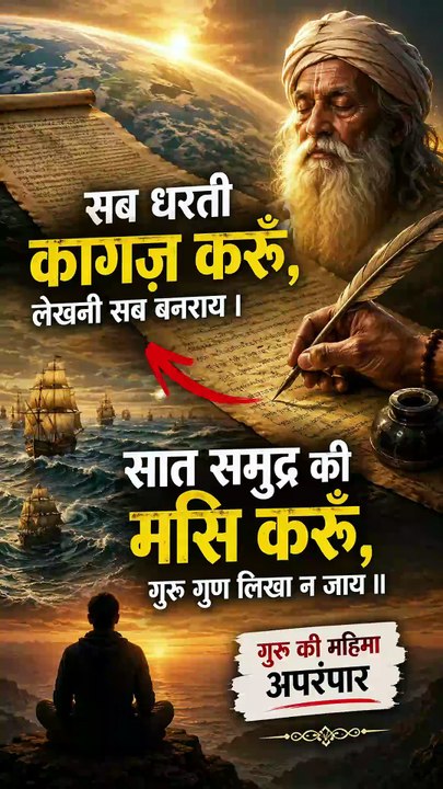 Even the Earth Cannot Describe a Guru