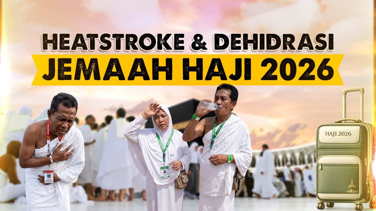 Waspada Heatstroke dan Dehidrasi Jemaah Haji 2026