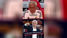 'A one-week window' - Mourinho responds to Real Madrid links