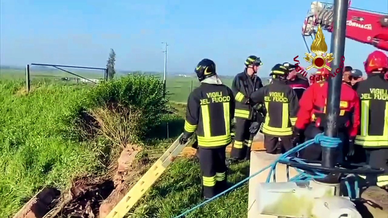 Minivan precipita nel canale, tre morti. Video dell'intervento dei Vigili del Fuoco nel veronese