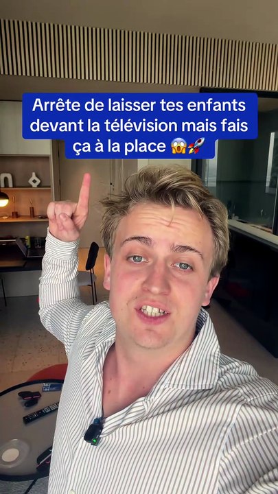 Arrête de laisser tes enfants devant la télévision mais fais ça à la place 😱🚀