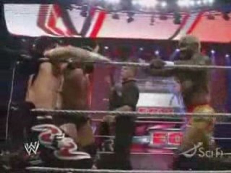 kofi kingston evan bourne vs mike knox shelton benjamin