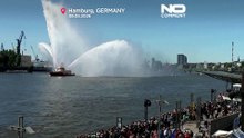 Сотни судов отмечают 837‑летие порта Гамбурга