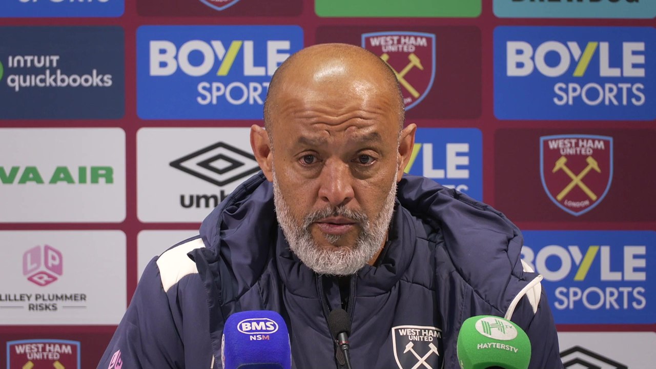 Nuno on West Ham's disappointment and foul rules needing to be clearer